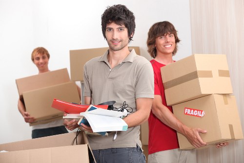 Furniture and domestic items placed in secure household storage